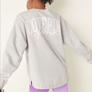 NWOT VS PINK Campus Sweatshirt